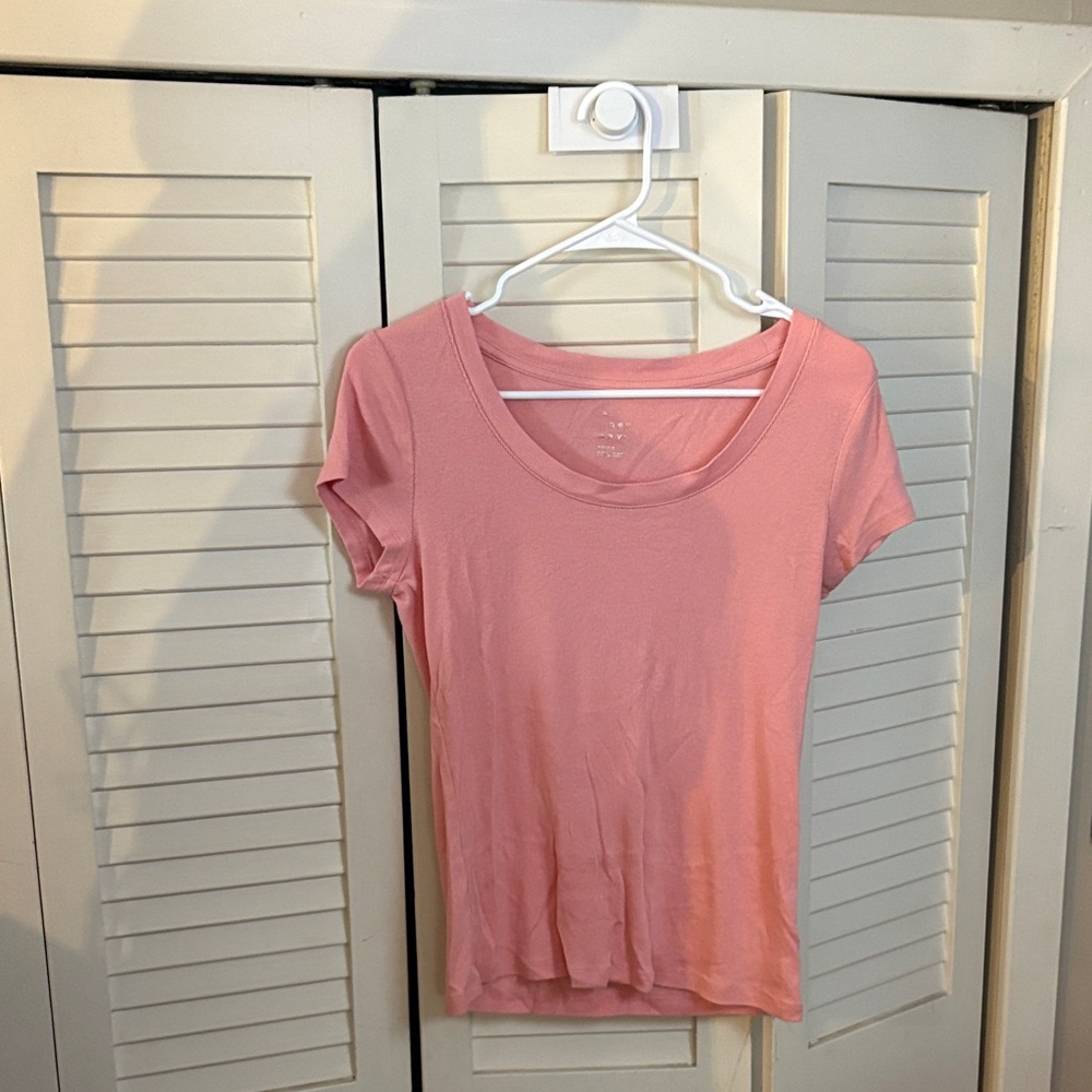 a new day Blush Pink Short Sleeve Tee